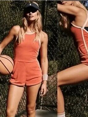 Free People Ringleader Romper Size Small